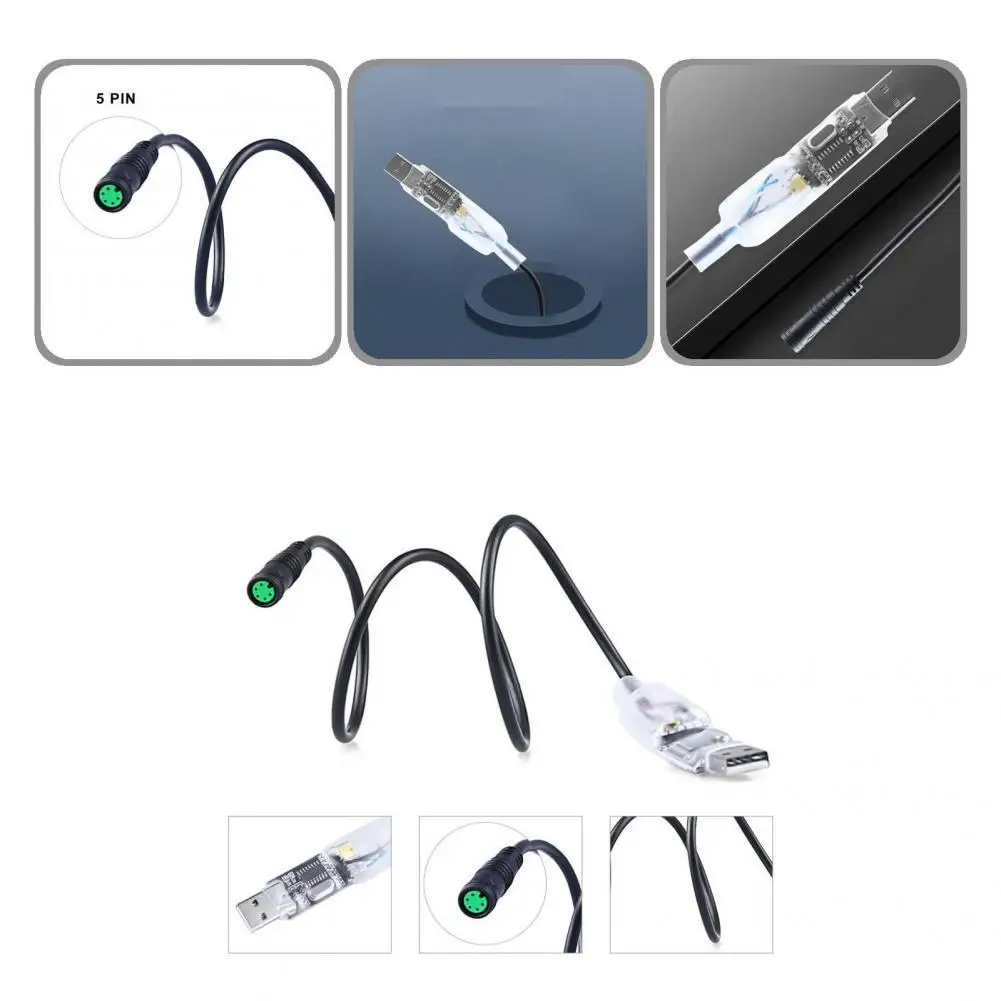 

5-контактный уникальный высокопрочный Средний USB-кабель с двигателем, пластиковый Средний приводной кабель, высокая производительность для...