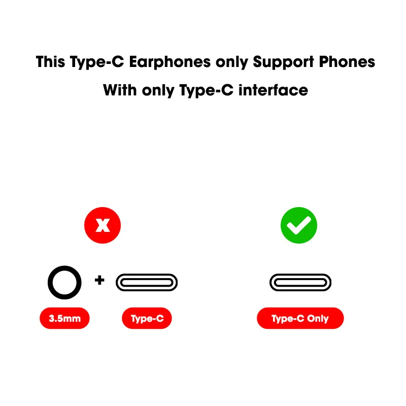 Type C проводные наушники вкладыши стерео провод гарнитура шум шумоподавления с