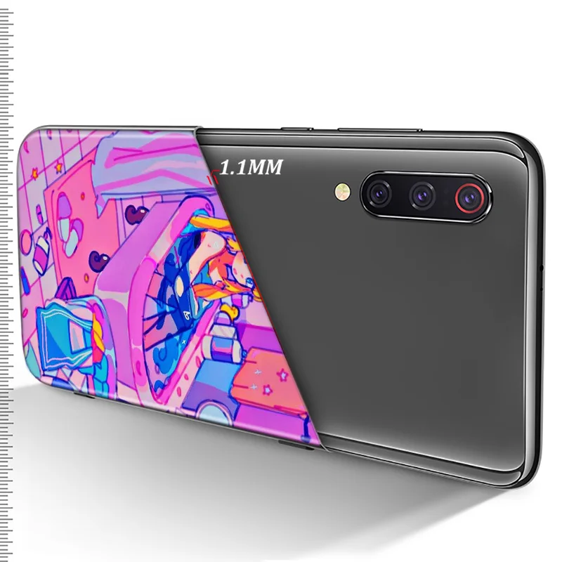 

Anime Lovely Magic Girl Moon For Xiaomi Mi 11 11i 10T Note 10 9T 9 SE 8 Lite Pro Ultra 5G Black Phone Case