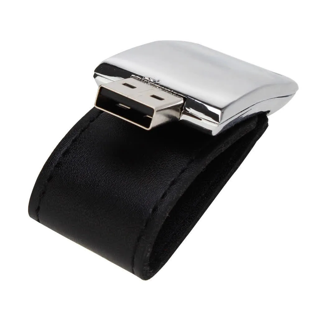 

custom LOGO usb flash memory metal leather 4GB 8GB pendrive 16GB pen drive 32GB 64GB usb 2.0 personal memory stick company gifts