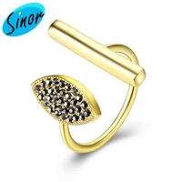 from popular elements s925 korean fashion ring cool sterling silver open ring svr293
