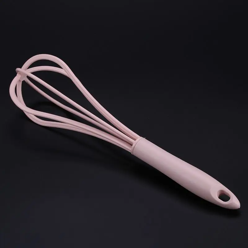 Кухонный силиконовый венчик нескользящий легко моющийся взбиватель яиц молока