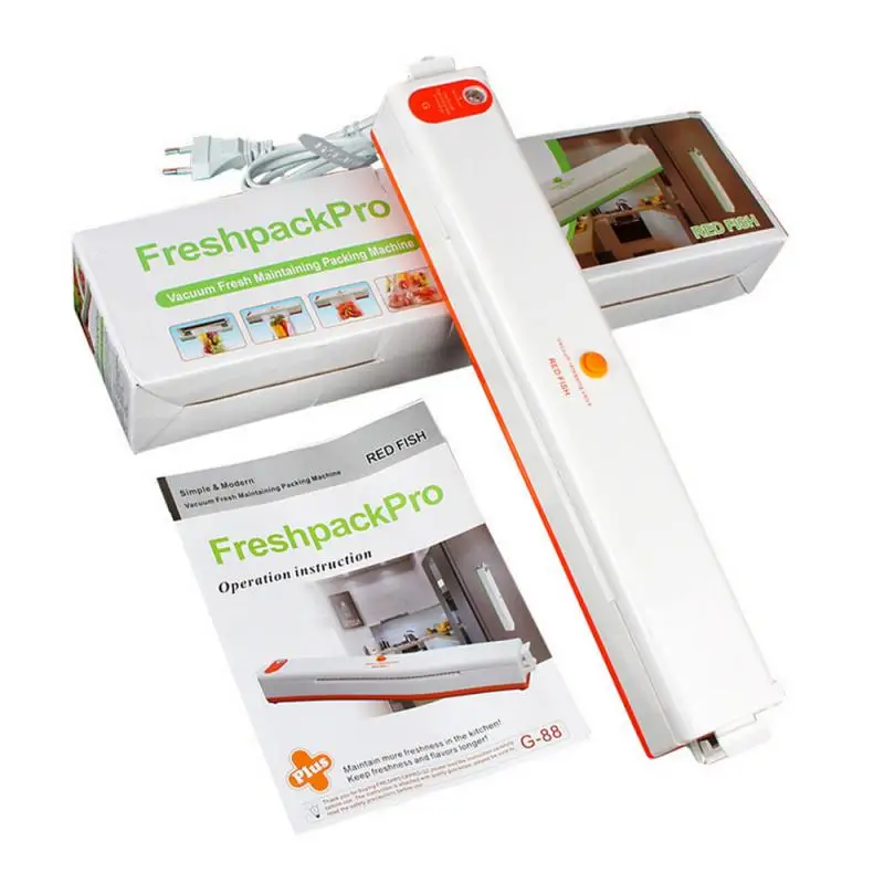 Вакуумный упаковщик упаковочная машина для домашней кухни включая 10 шт. пакеты