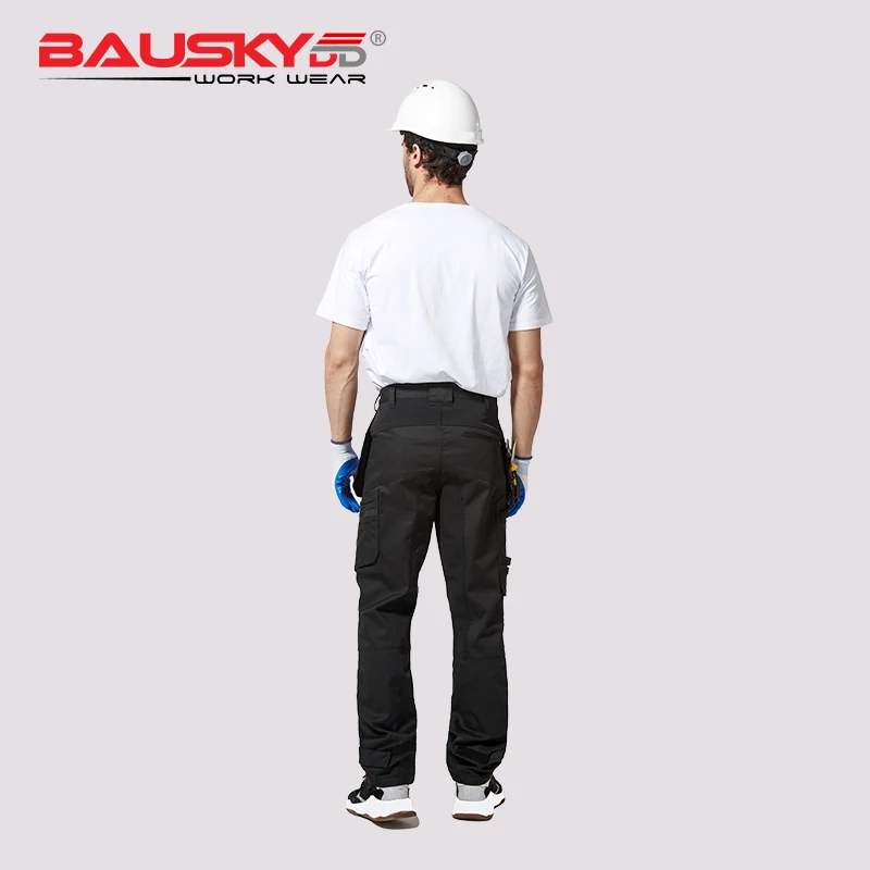 Bauskydd workwear B231 mens winter work pants multi-tool pockets working clothes autumn trousers durable resistant free shipping |