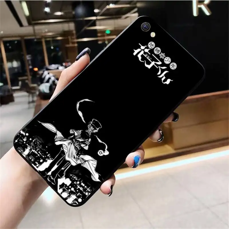 Аниме Чехол Hanako-kun для унитаза черный мягкий чехол телефона Vivo Y91c Y17 Y51 Y67 Y55 Y93 Y81S Y19