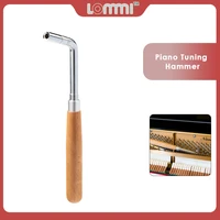 lommi piano tuning hammer stainless steel head octagonal core l shape design maple wood handle piano tools for beginner