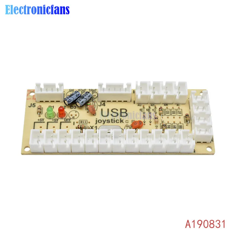 USB энкодер Zero Delay ПК к джойстику аркадная плата рокера панель управления для