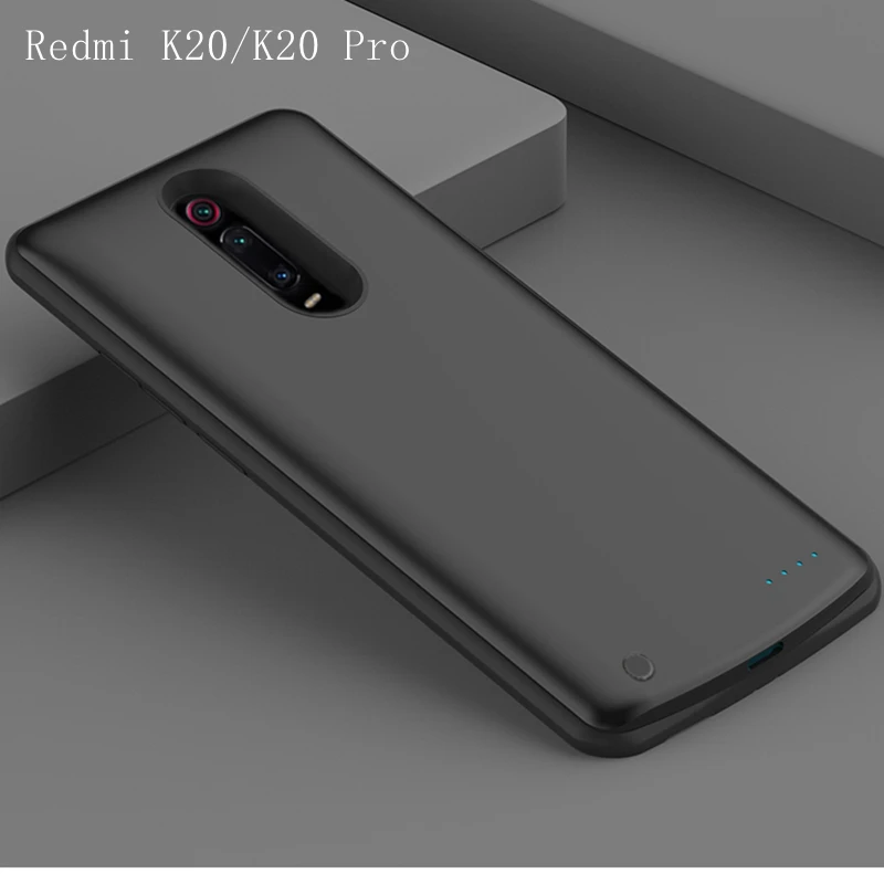 K20 Pro Black Чехол для зарядного устройства для Xiaomi 9 SE Redmi Note 8 7 K20 Pro Чехол для зарядного устройства - Цвет: K20 Pro Black