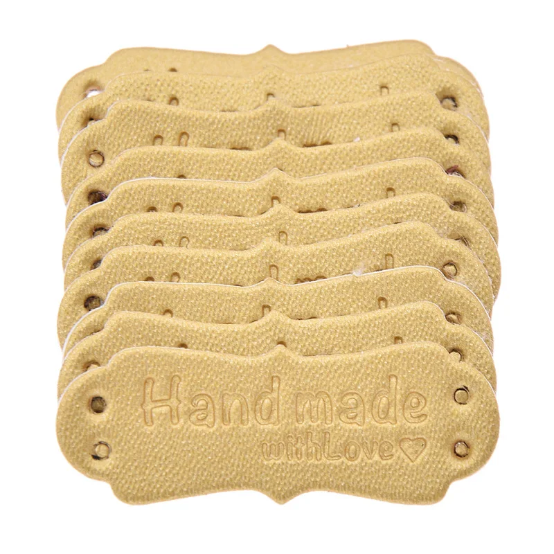 Этикетки для одежды ручной работы с принтом сделай сам кожаные этикетки шитья