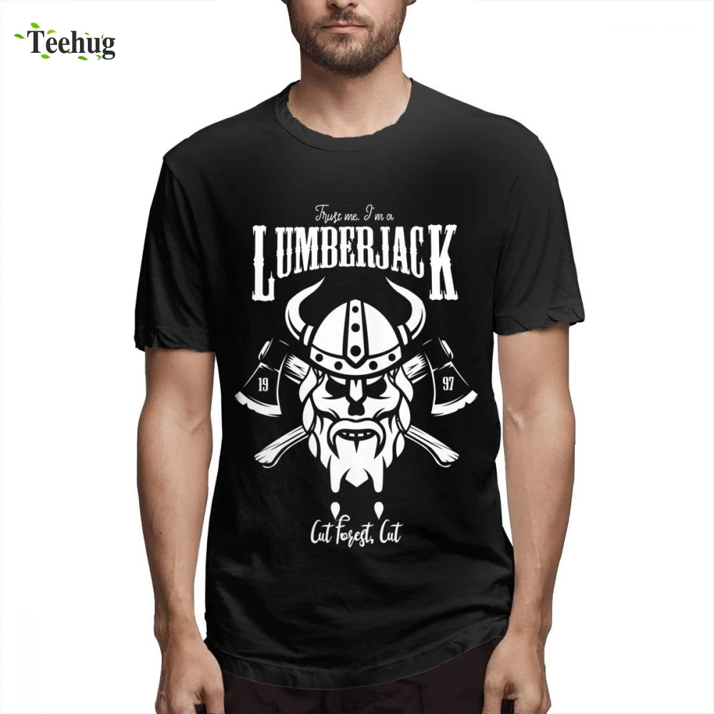 Лесоруб топор Viking борода Футболка Одина 2019 Новое поступление для мужчин