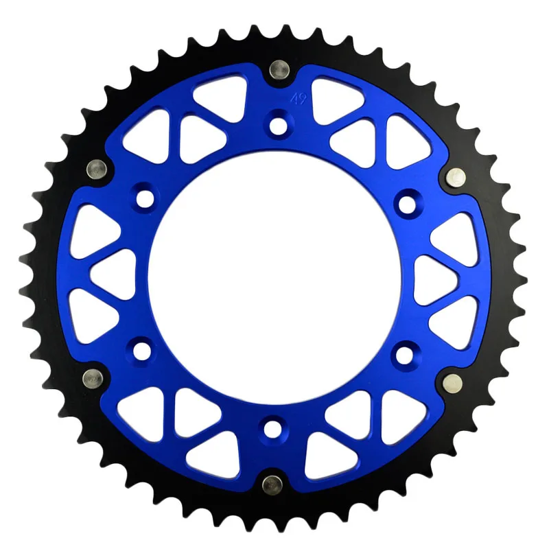 Высокопроизводительный мотоциклетный 14T передний и 49T задний комплект звездочек