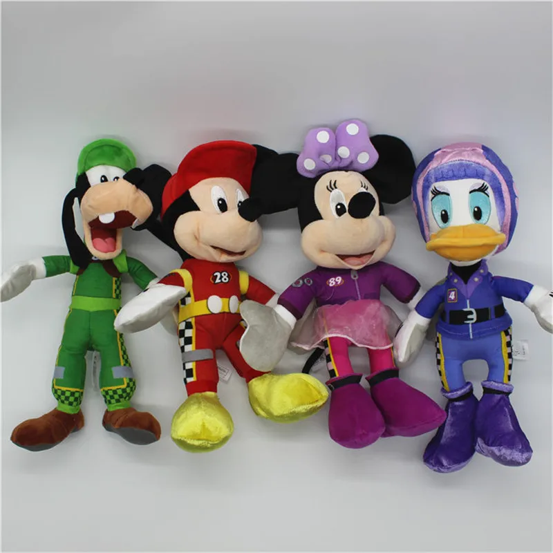 1 шт. 30 см оригинальные Микки Маус Минни родстер Racers goofy Дональд Дак Дейзи утка