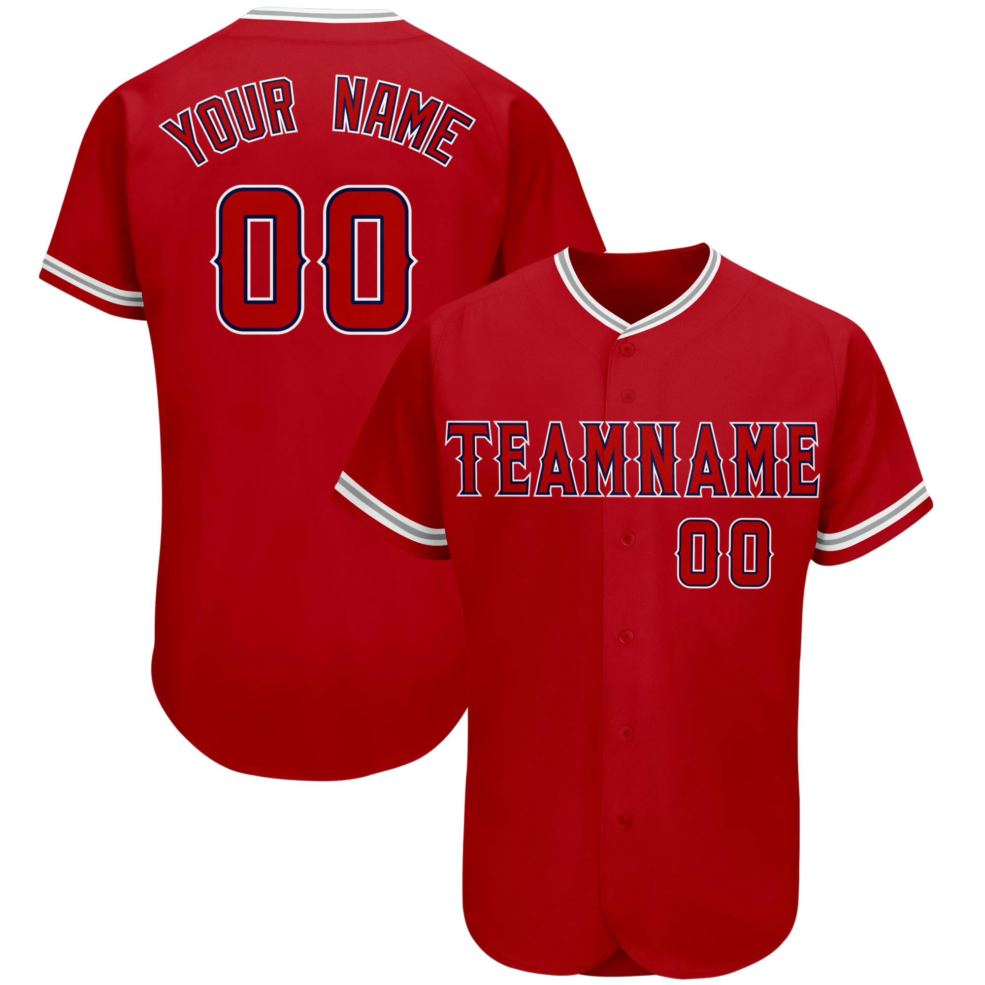 Personalized Baseball Jersey Print Your Name/Number Customized Any Colour for playing Mesh Athletic Sportswear for Boy/Girl/Kids