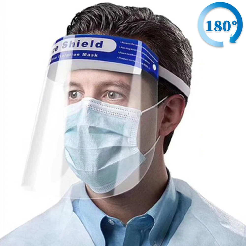 Прозрачные чехлы для лица Защитная форма безопасные эффективные анти масляные