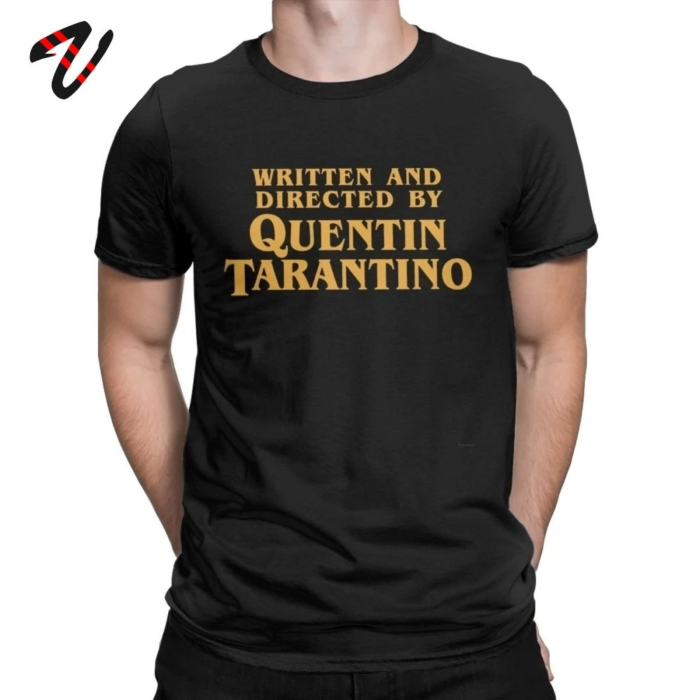 

T-Shirt Written And Directed By Quentin Tarantino Movie Mens Tee Shirt Pulp Fiction T Shirts Django Kill Bill John Travolta Tops