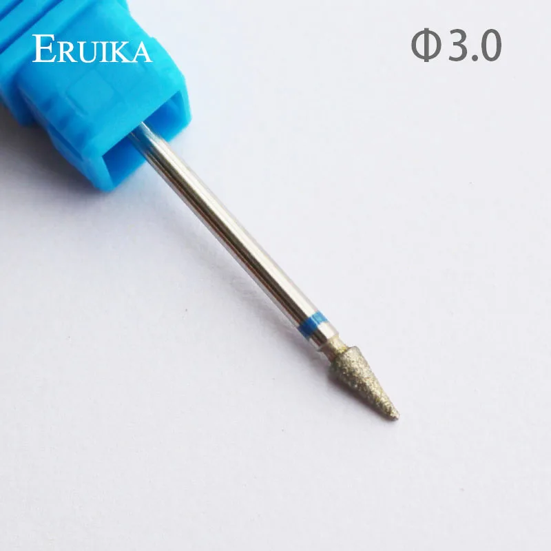 ERUIKA 8 типов алмазное сверло для ногтей, ротационное сверло для педикюра, инструменты для педикюра, электрический аппарат для маникюра, аксессуары, фрезы для ногтей - Цвет: NO8