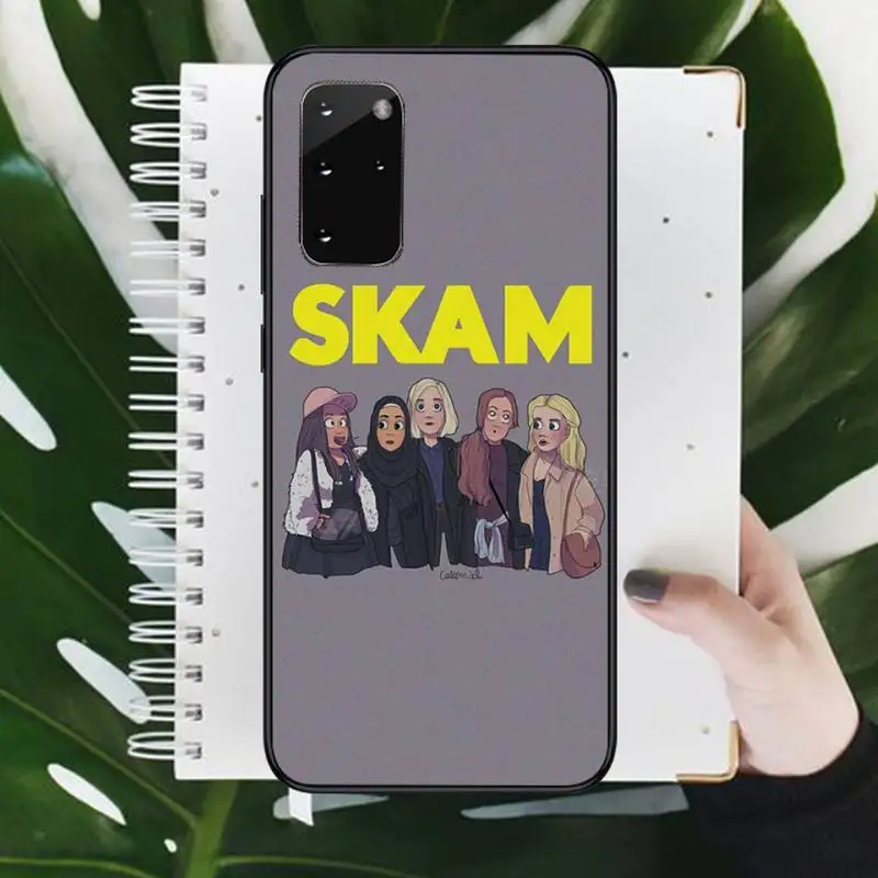 

Norwegian Tv serial Skam Phone Case For Samsung galaxy S 7 8 9 10 20 edge A 6 10 20 30 50 51 70 note 10 plus