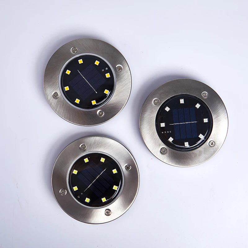 

1LED Outdoor Solar Garden Lights Waterproof In-Ground Light Solar Lamp Lighting for Pathway Yard Deck White/Warm White/RGB