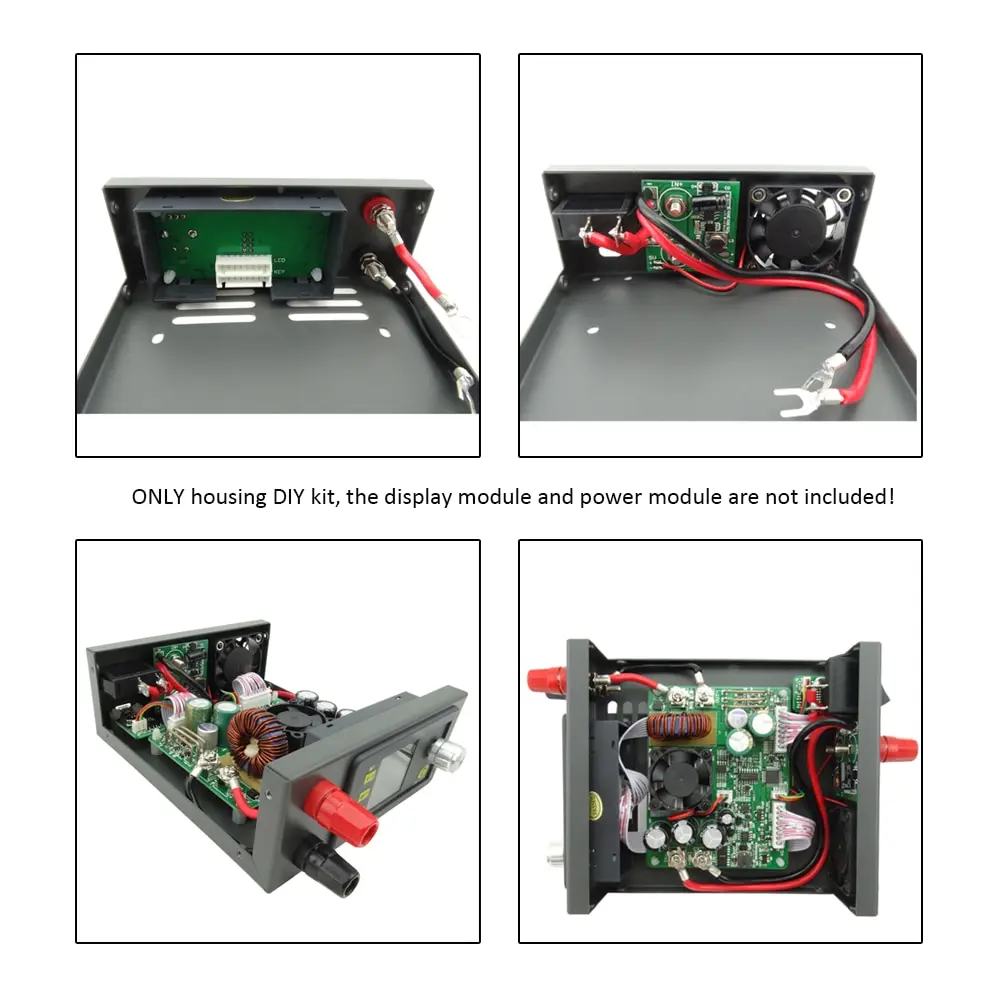 Блок питания DIY чехол Корпус электропитания Kit + интерфейс связи цифровой