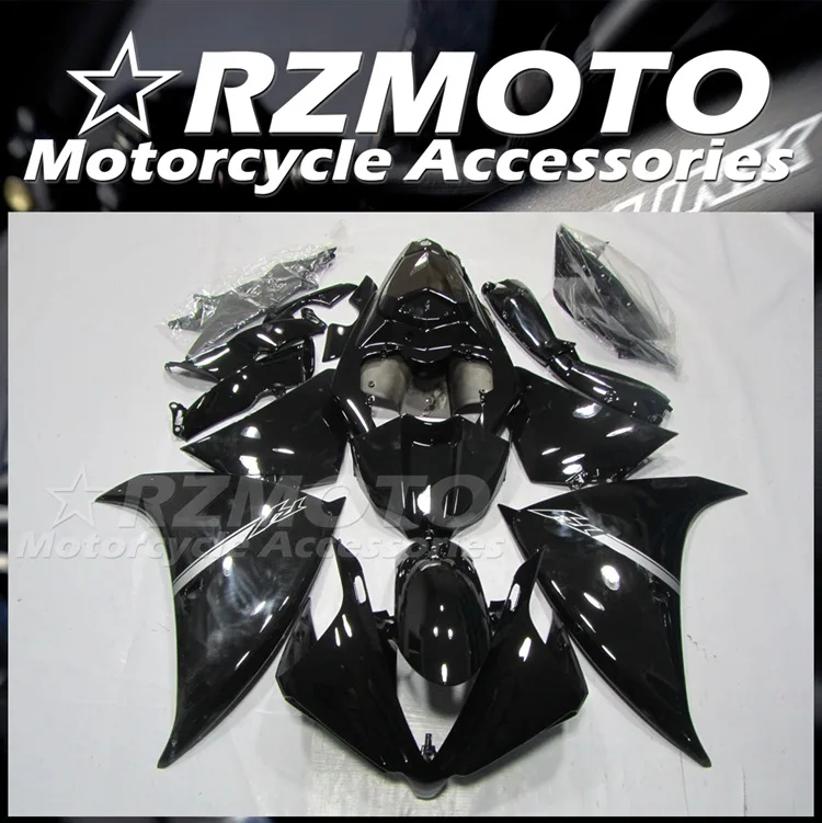 

4Gifts New ABS Motorcycle Whole Fairings Kit fit for YAMAHA YZF- R1 2012 2013 2014 12 13 14 Bodywork set black