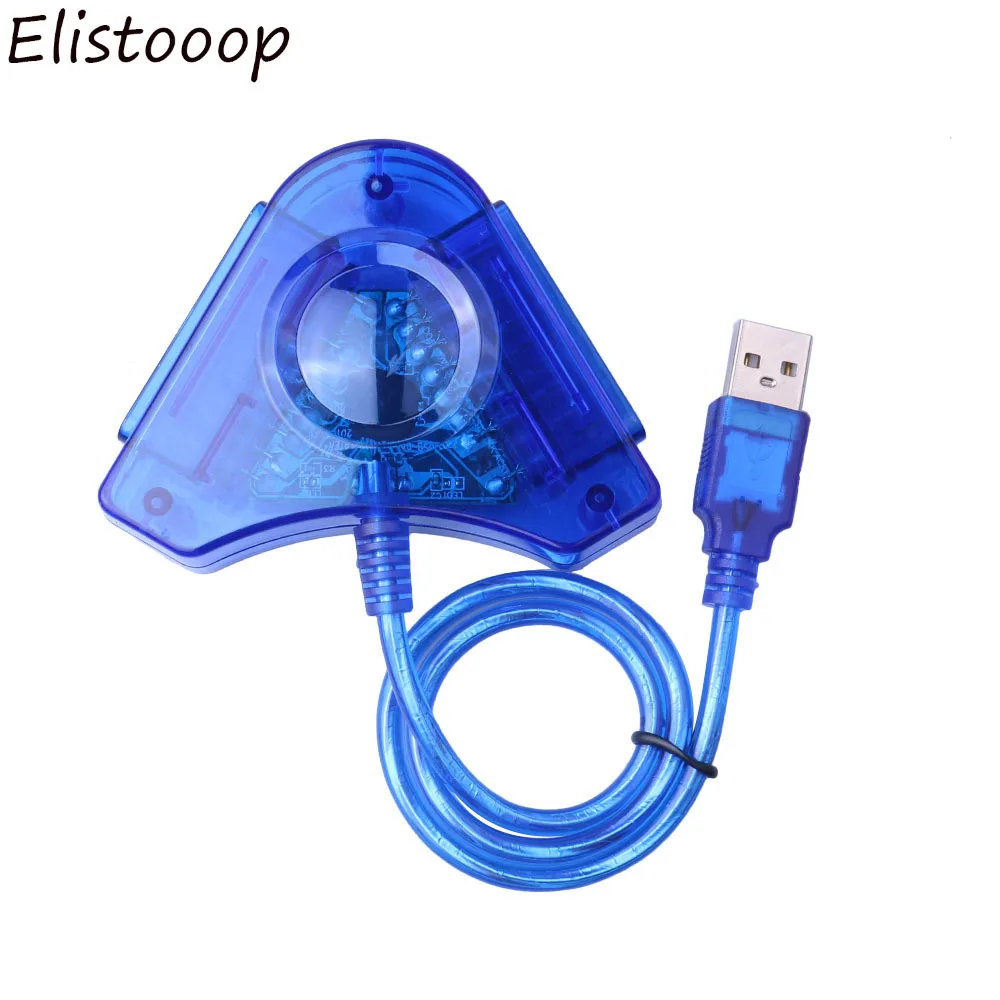 Game USB Dual Player Joypad Converter Adapter Cable For PS2 Playstation 2 PC Controller | Электроника