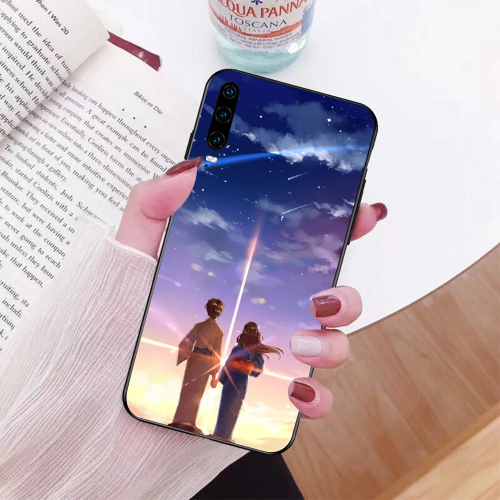 

Japanese animated film your name Phone Case Cover for Huawei P9 10 lite P20 pro lite P30 pro lite Psmart mate 20 pro lite