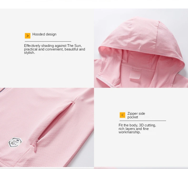 

Windbreaker Jacket Youth Cycling Jacket Anti-Uv Jacket Summer Quick-Dry Jacket Cool Breathable Jacket Sunscreen Riding With Hood