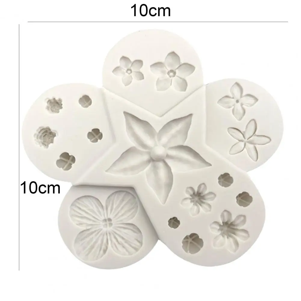 

Cake Mold Flower Leaf Pattern Baking Tools Silicone Chocolate Cupcake Dessert Mould for Kitchen
