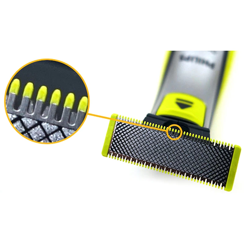 Men Manual Beard Shaver Head Replacement Blade Trimmer Blades Spare Parts For QP210-QP6523 OneBlade Razor | Красота и здоровье
