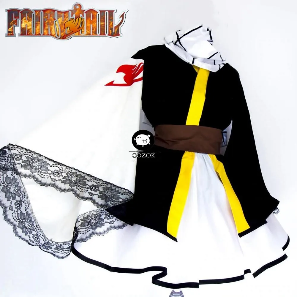 Костюм для косплея аниме Сказочный хвост Нацу Драгнил женщин и девочек