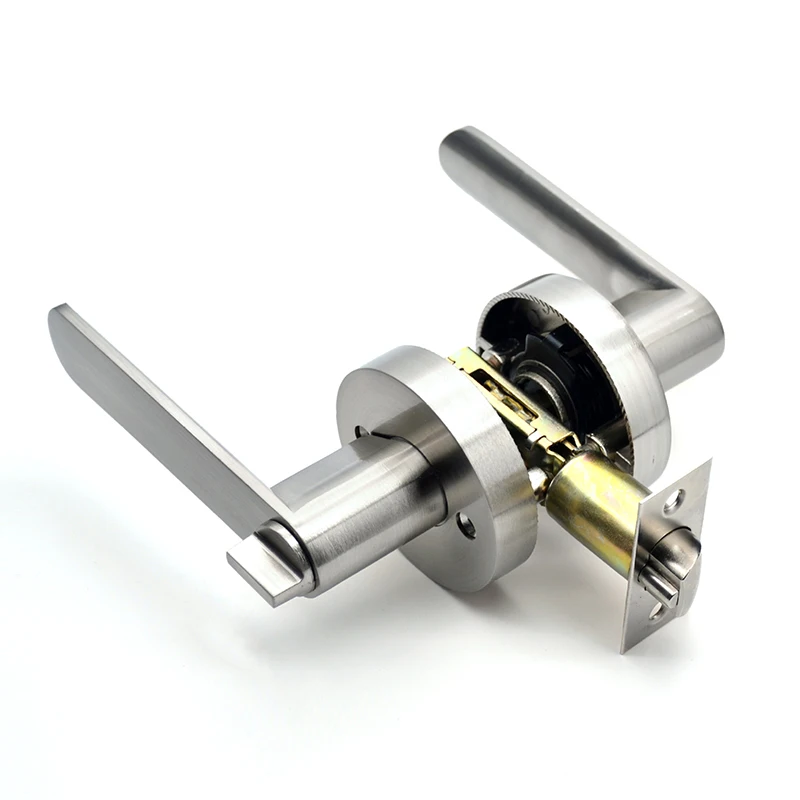 room door handle lock high grade zinc alloy handle lock three pole spherical door lock bedroom bathroom hardware accessories free global shipping