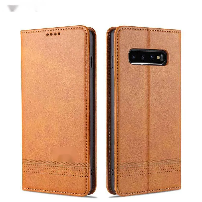 

Leather Case For Samsung Galaxy S10 Plus S21 S20 Ultra S10e Flip Case For Samsung Galaxy S8 S9 Plus S20 FE Magnetic Phone Cover