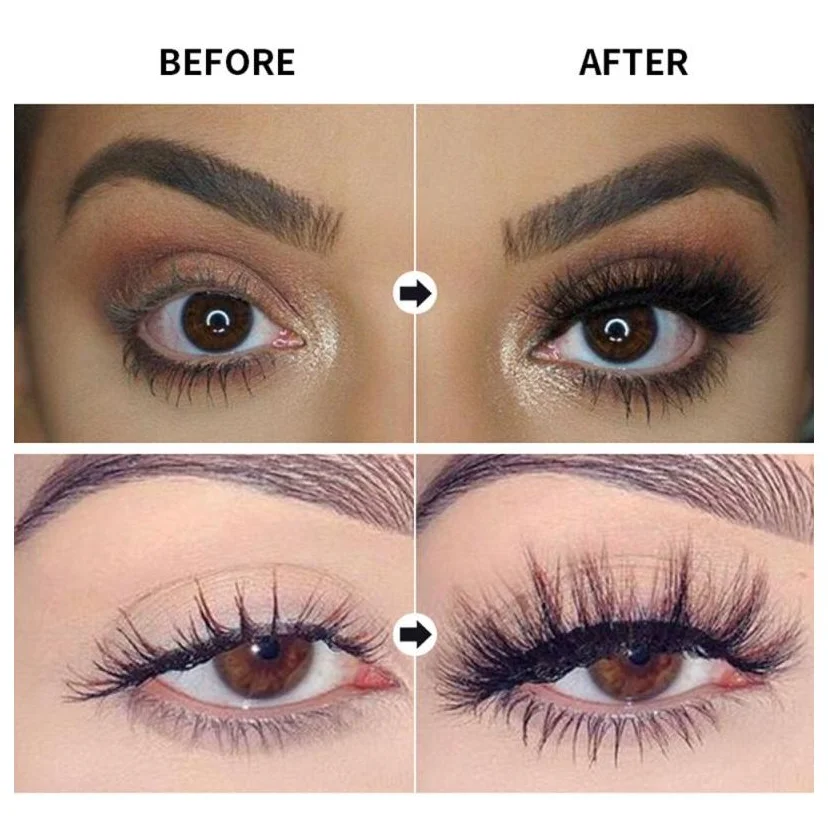 

New 4D Silk Fiber Lashes Mascara Quick Dry Waterproof Rimel Black Thick Lengthening Eyelash Extension Mascara Cosmetics