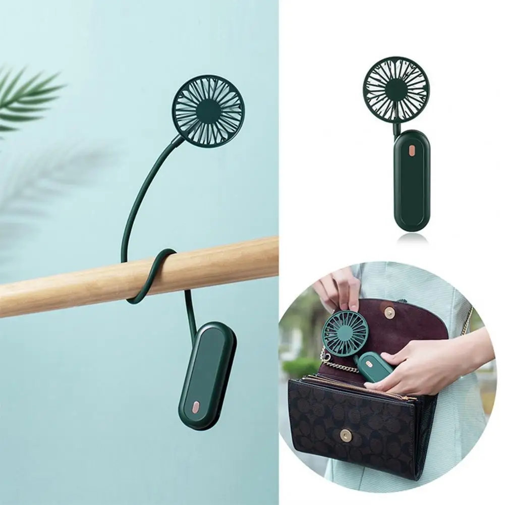 

HOT SALESï¼ï¼ï¼Wearable Rechargeable Portable Foldable Cooler Cooling Fan for Office