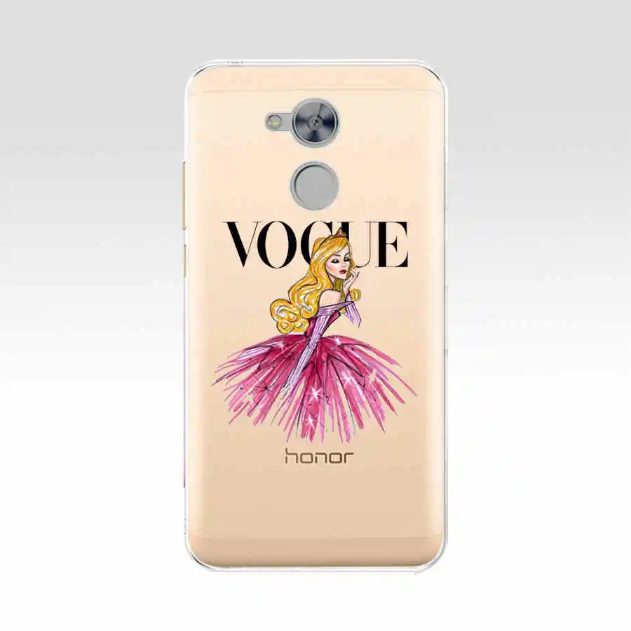 Чехол DLI-TL20 для Huawei Honor 6A силиконовый чехол с милым цветком 6 A мультяшный телефона