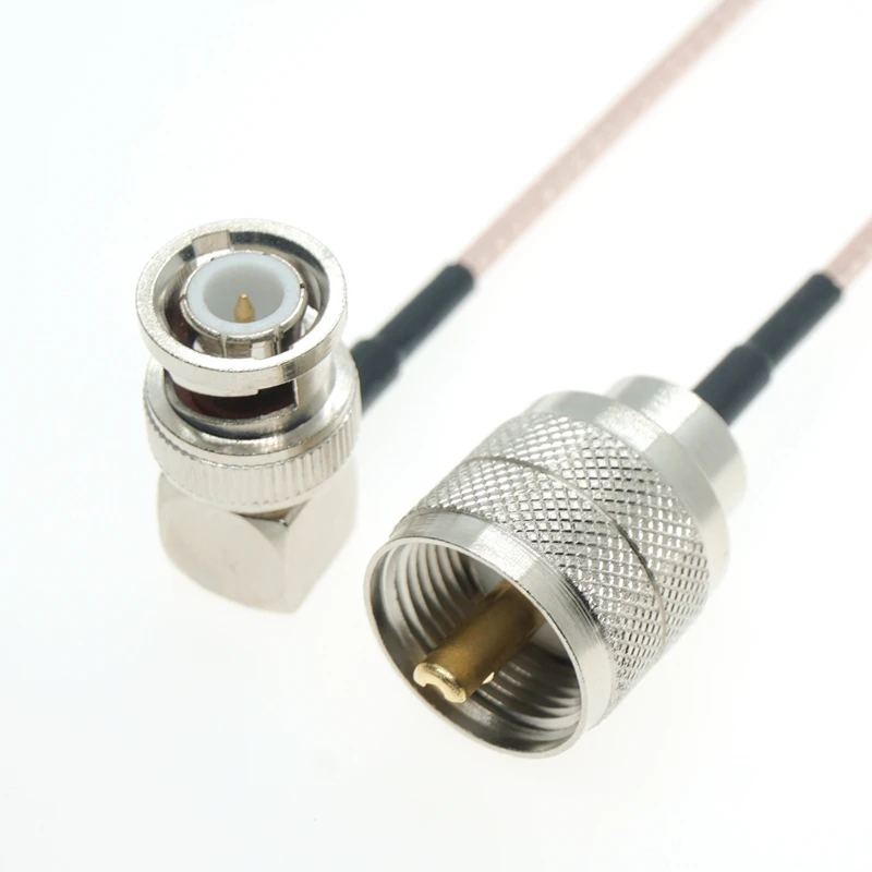

UHF Male PL259-BNC Male, RG316