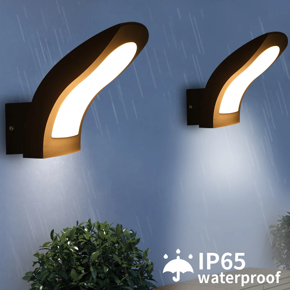 10 Вт светодиодный наружный водонепроницаемый проходной входной двери сада