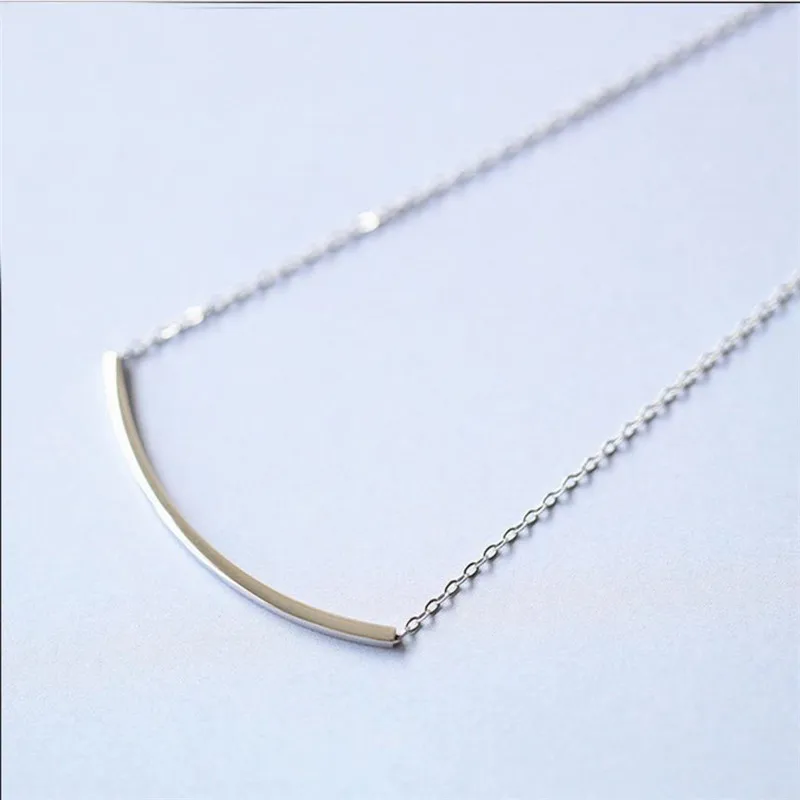 Женское модное серебряное ожерелье 925 Женские Ювелирные изделия Трендовое