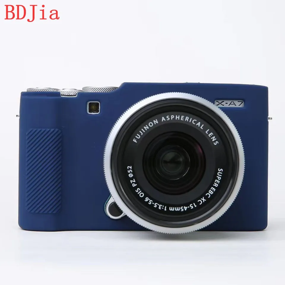 Высококачественный силиконовый чехол-сумка для камеры Fujifilm X-A7 XA7 в 9 цветах