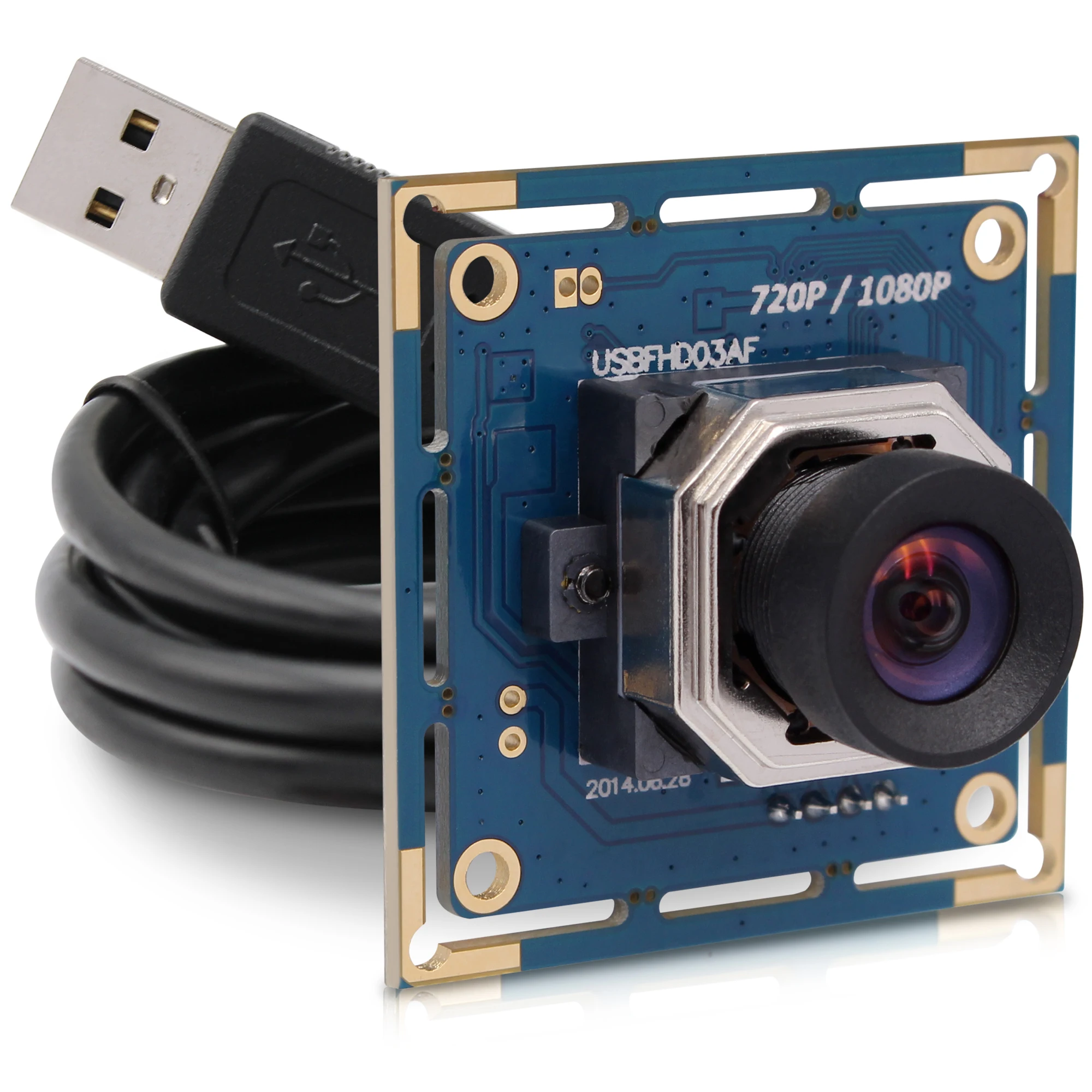 Модуль USB камеры ELP Full HD 1080P 2 Мп с автофокусом высокая рамка 100FPS CMOS OV2710 печатная