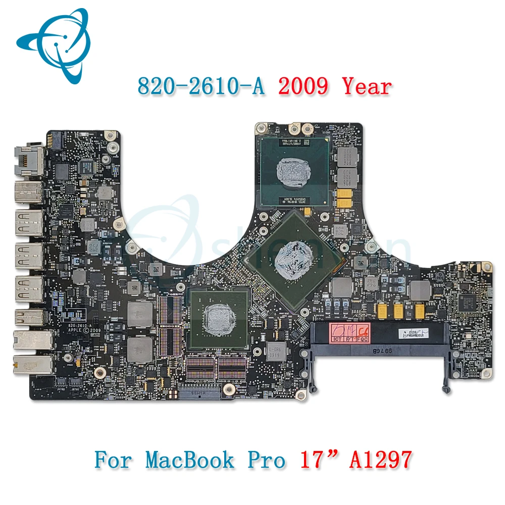 Материнская плата shenyan 820-2390-A 2009 A1297 3 06 ГГц Core 2 Duo (T9900) для Macbook Pro 17 дюймов