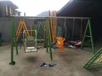 outdoor baby swing chair playground childrens plastic slide garden toys seat kids monkey bars set children child swing nest q56