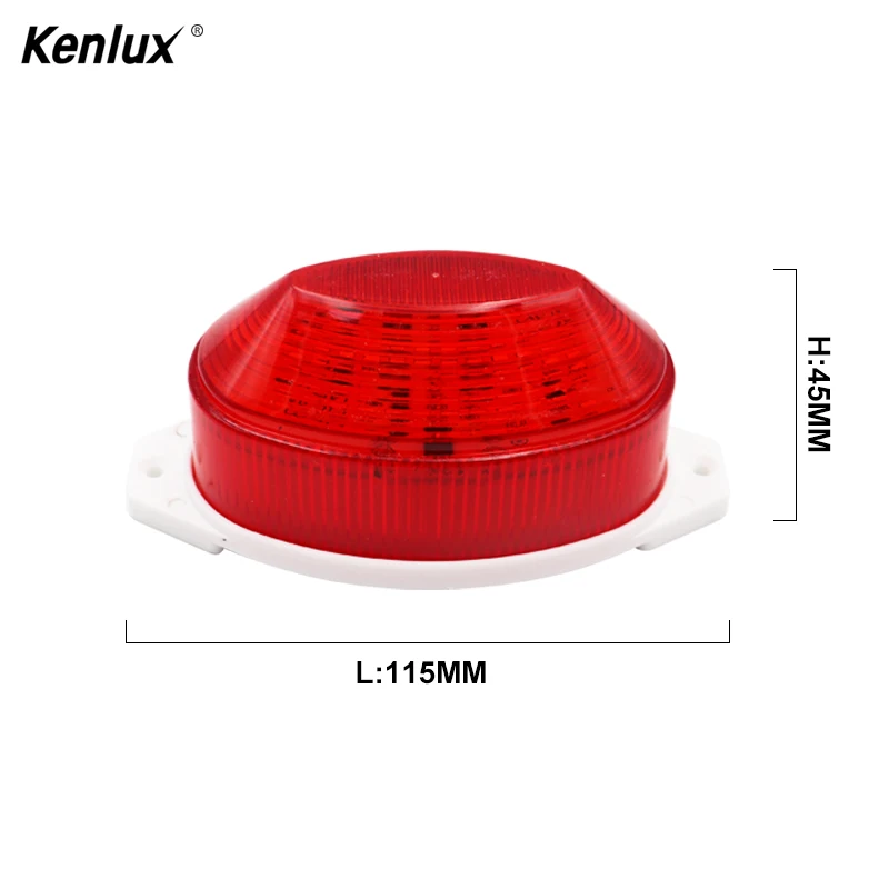 Красный световой индикатор 5 Вт предупреждающий сигнал дорожного движения