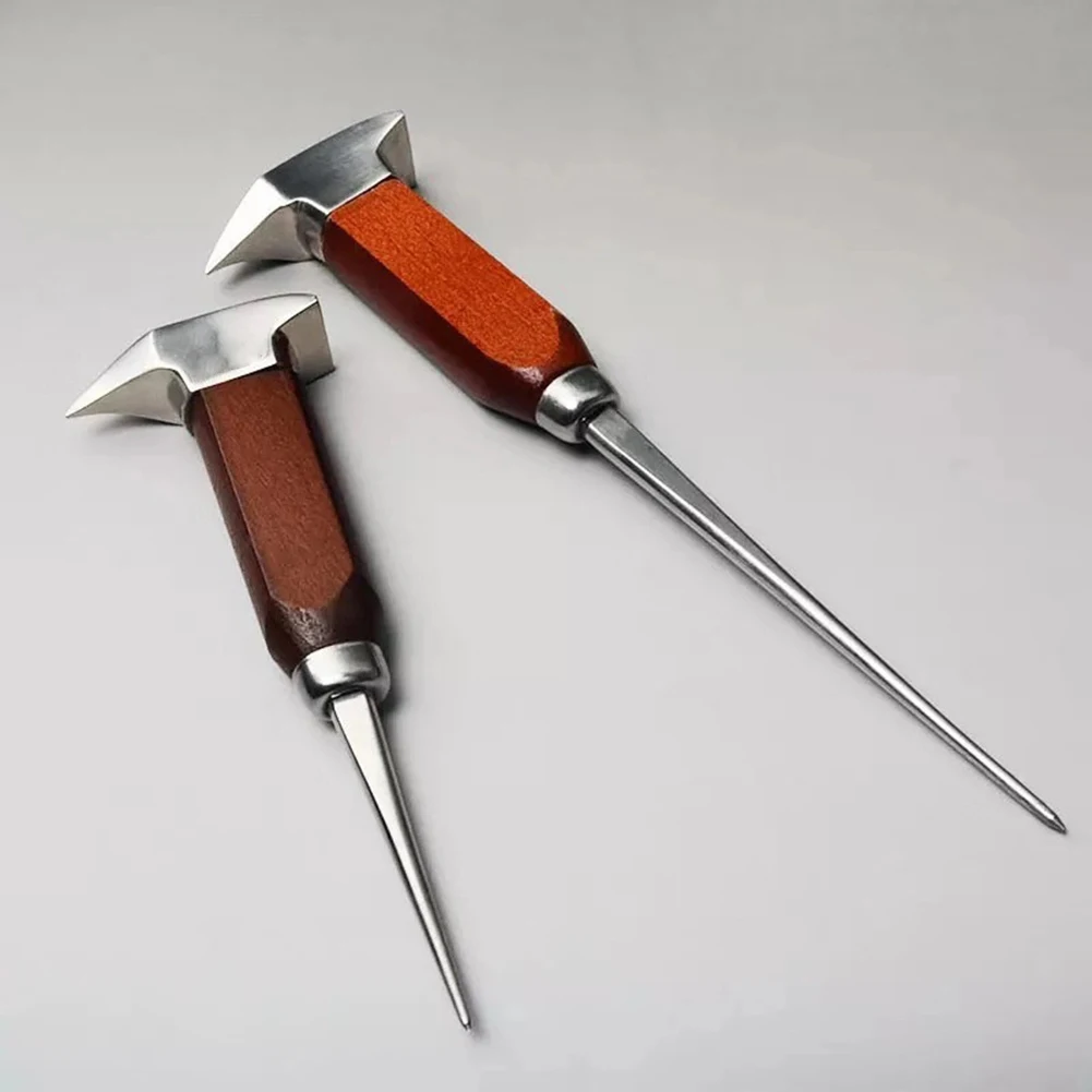 Refined Steel Ice Pick Punch Crusher Icing Breaker Wooden Handle Kitchen Tool | Дом и сад