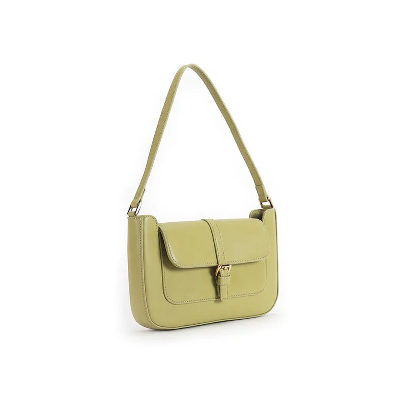 Армейский зеленый Classic fashion ladies handbag casual women Baguette bag brand style shoulder bags ALLIGATOR cowhide split leather - Цвет: Армейский зеленый