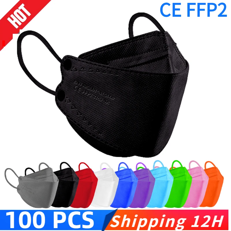 

Mascarillas FPP2 Face Mask FFP2 KN95 Adults 4 Layers masque ffp 2 ffp2mask CE kn95 certified mascarilla fpp2 homologada españa