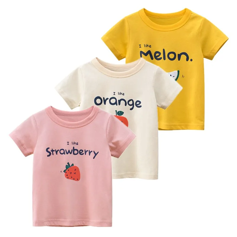 Футболки для мальчиков детская одежда летние милые Мультяшные с коротким