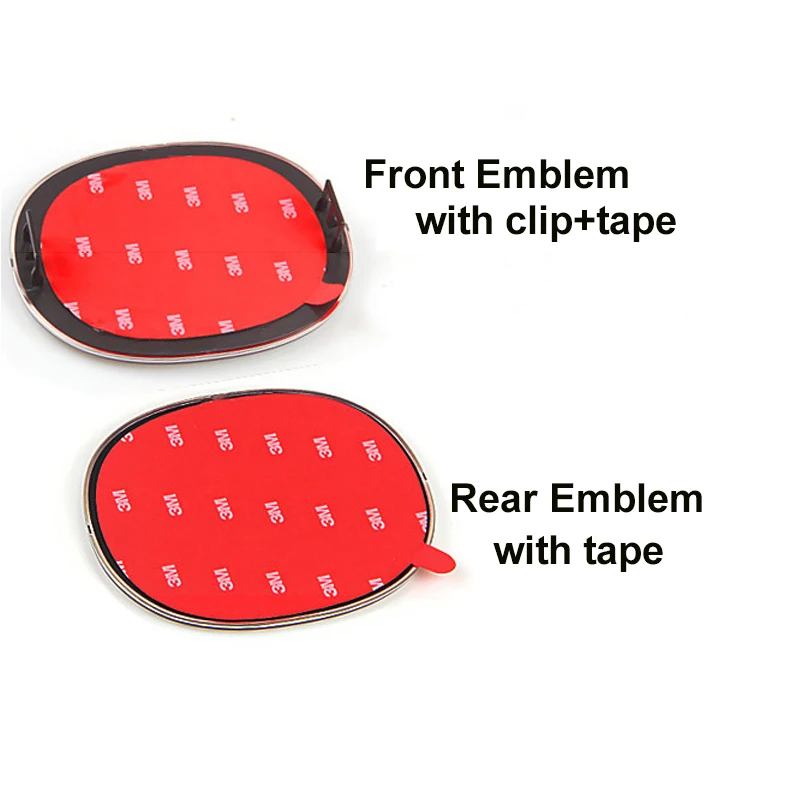 

140mm 104mm Chrome Car Emblem Front Grille Rear Tailgate PMMA Badge Decoration Automobiles Refitting Styling for CX-5 CX-7 CX-9