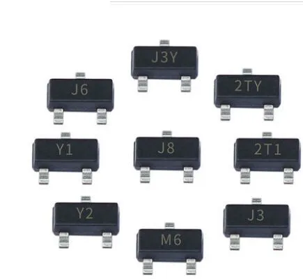 

50 шт. Новинка S8550 S8050 S9012 S9013 S9014 S9015 S9018 SOT-23