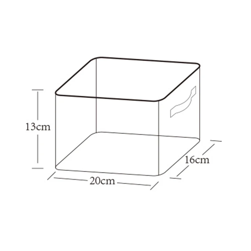 

Nordic minimalist style cartoon desktop storage basket fashion cotton thread small storage finishing basket